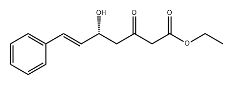 6-Heptenoic acid, 5-hydroxy-3-oxo-7-phenyl-, ethyl ester, (5R,6E)-