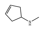 3-Cyclopenten-1-amine, N-methyl- Struktur