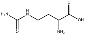 Butanoic acid, 2-amino-4-[(aminocarbonyl)amino]- Struktur