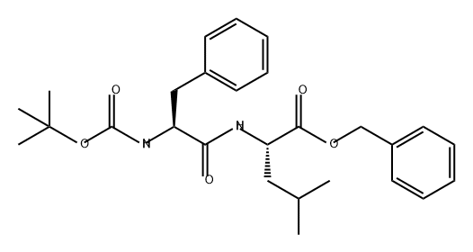 L-Leucine, N-[(1,1-dimethylethoxy)carbonyl]-L-phenylalanyl-, phenylmethyl ester