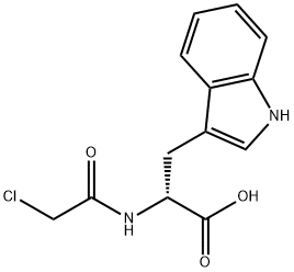 D-Tryptophan, N-(2-chloroacetyl)-