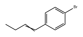 Benzene, 1-bromo-4-(1-buten-1-yl)-