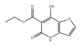 Thieno[3,2-b]pyridine-6-carboxylic acid, 4,5-dihydro-7-hydroxy-5-oxo-, ethyl ester