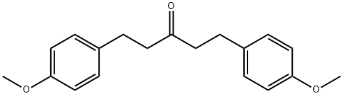 3-Pentanone, 1,5-bis(4-methoxyphenyl)- Struktur