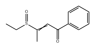 2-Buten-1-one, 3-(ethylsulfinyl)-1-phenyl-