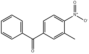 (3-Methyl-4-nitrophenyl)(phenyl)methanone Struktur