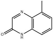 2(1H)-Quinoxalinone,5-methyl-(9CI) Struktur