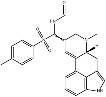 Formamide, N-[(9,10-didehydro-6-methylergolin-8-ylidene)[(4-methylphenyl)sulfonyl]methyl]-