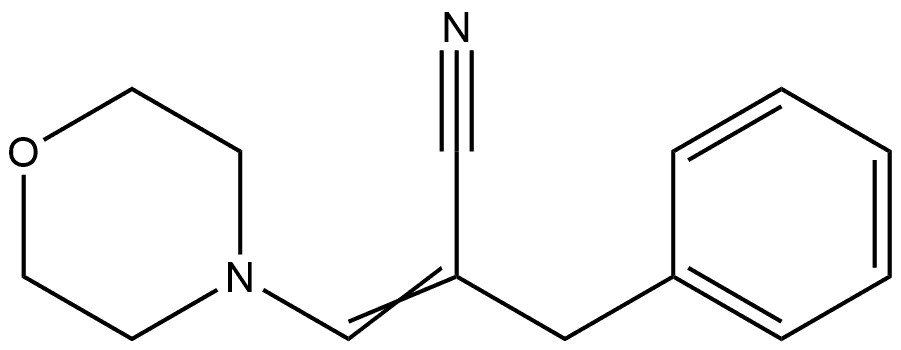 Benzenepropanenitrile, α-(4-morpholinylmethylene)-