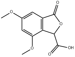 1-Isobenzofurancarboxylic acid, 1,3-dihydro-5,7-dimethoxy-3-oxo-