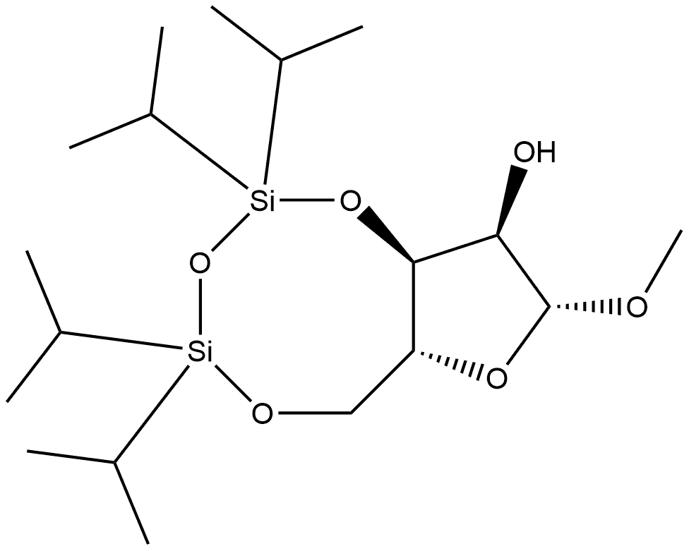 β-D-Ribofuranoside, methyl 3,5-O-[1,1,3,3-tetrakis(1-methylethyl)-1,3-disiloxanediyl]-