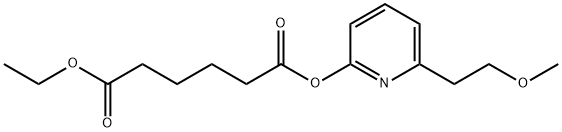 Hexanedioic acid, 1-ethyl 6-[6-(2-methoxyethyl)-2-pyridinyl] ester