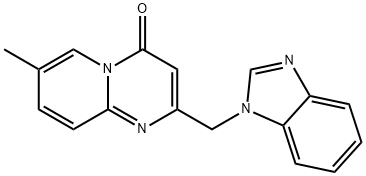 2-[(1H-1,3-benzodiazol-1-yl)methyl]-7-methyl-4H-p
yrido[1,2-a]pyrimidin-4-one Struktur