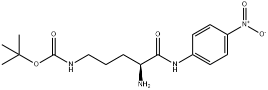 H-Orn(Boc)-pNA Struktur