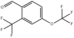 Benzaldehyde, 4-(trifluoromethoxy)-2-(trifluoromethyl)-