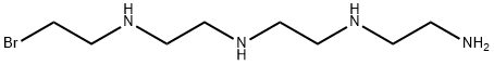 N1-(2-aminoethyl)-N2-[2-[(2-bromoethyl)amino]ethyl]-1,2-Ethanediamine Struktur