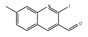 3-Quinolinecarboxaldehyde, 2-iodo-7-methyl-