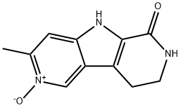 6H-Pyrrolo[2,3-c:4,5-c]dipyridin-6-one,5,7,8,9-tetrahydro-3-methyl-,2-oxide(8CI) Struktur