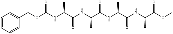 L-Alanine, N-[N-[N-[N-[(phenylmethoxy)carbonyl]-L-alanyl]-L-alanyl]-L-alanyl]-, methyl ester (9CI)