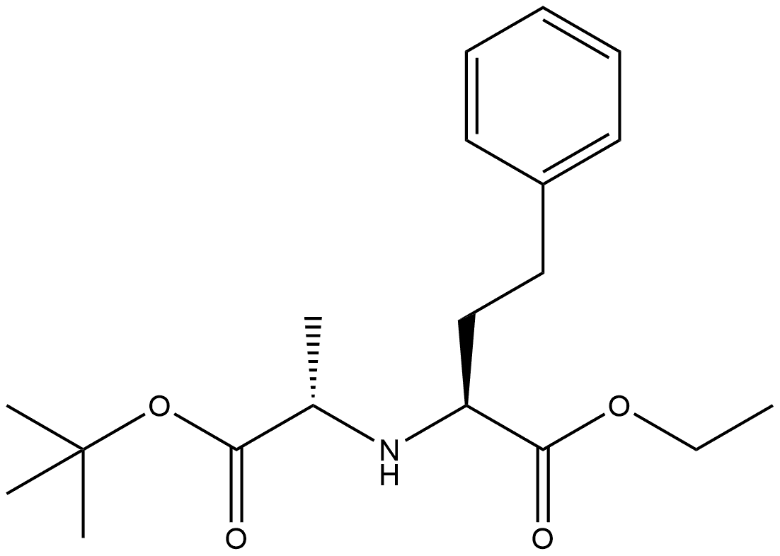 Benzenebutanoic acid, α-[[(1S)-2-(1,1-dimethylethoxy)-1-methyl-2-oxoethyl]amino]-, ethyl ester, (αS)-