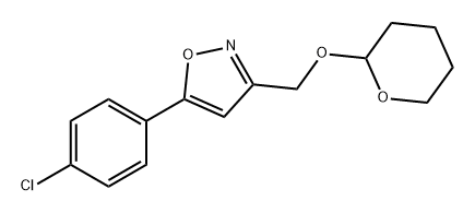 Isoxazole, 5-(4-chlorophenyl)-3-[[(tetrahydro-2H-pyran-2-yl)oxy]methyl]-