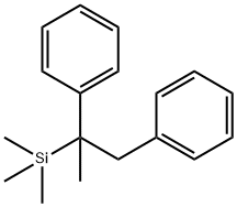 Silane, trimethyl(1-methyl-1,2-diphenylethyl)- (9CI) Struktur