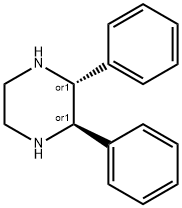 Piperazine, 2,3-diphenyl-, (2R,3R)-rel- Struktur