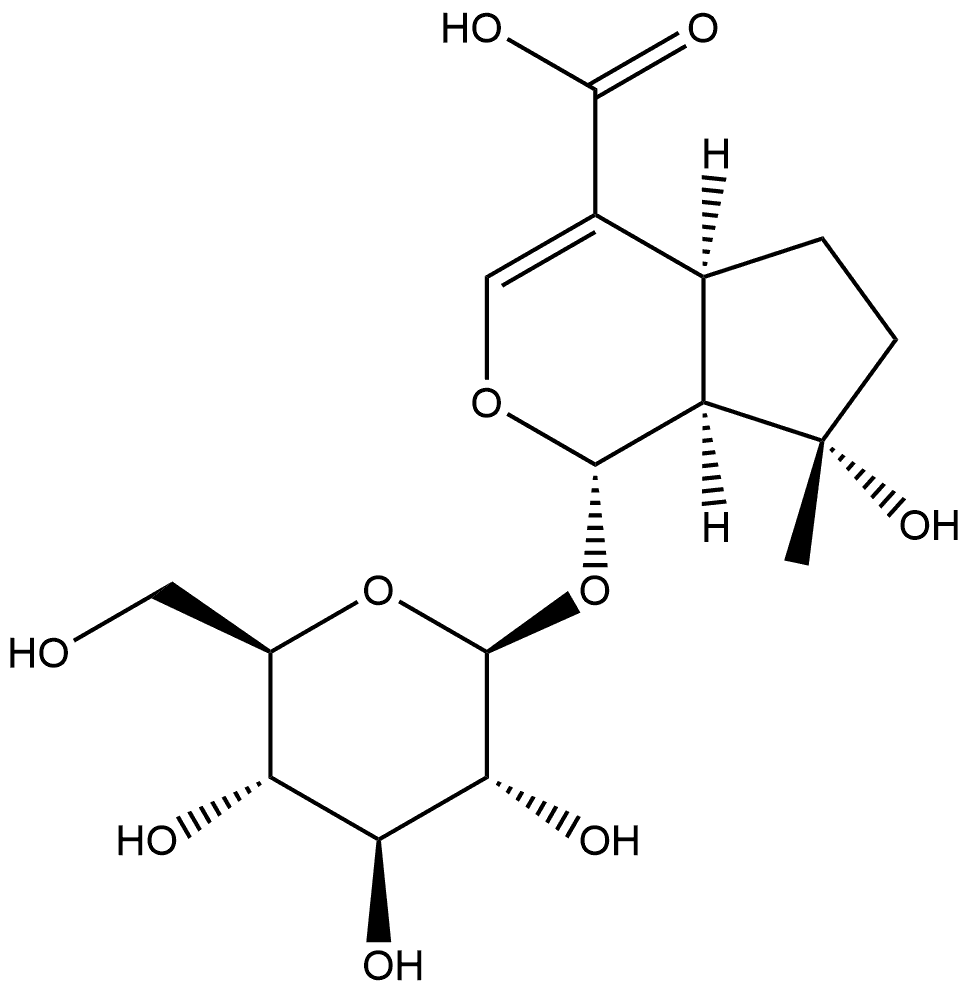 玉葉金花苷酸, 82451-22-7, 結(jié)構(gòu)式