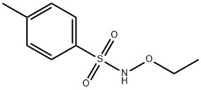 Benzenesulfonamide, N-ethoxy-4-methyl- Struktur