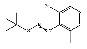 Diazene, 1-(2-bromo-6-methylphenyl)-2-[(1,1-dimethylethyl)thio]-