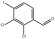 Benzaldehyde, 2,3-dichloro-4-iodo- Struktur