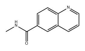 6-Quinolinecarboxamide, N-methyl-