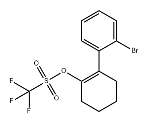 Methanesulfonic acid, 1,1,1-trifluoro-, 2-(2-bromophenyl)-1-cyclohexen-1-yl ester