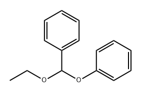 Benzene, (ethoxyphenoxymethyl)- Struktur