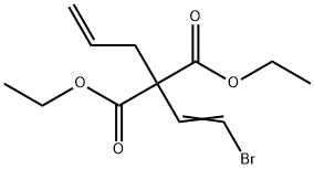 Propanedioic acid, 2-(2-bromoethenyl)-2-(2-propen-1-yl)-, 1,3-diethyl ester