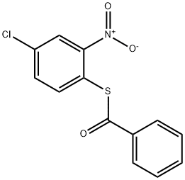 Benzenecarbothioic acid, S-(4-chloro-2-nitrophenyl) ester