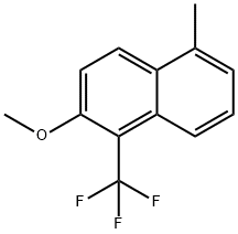 Naphthalene, 2-methoxy-5-methyl-1-(trifluoromethyl)-