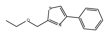 Thiazole, 2-(ethoxymethyl)-4-phenyl-