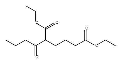 Hexanedioic acid, 2-(1-oxobutyl)-, 1,6-diethyl ester