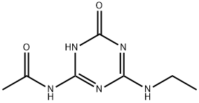 Acetamide, N-[4-(ethylamino)-1,6-dihydro-6-oxo-1,3,5-triazin-2-yl]-