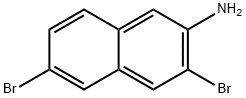 2-Naphthalenamine, 3,6-dibromo-