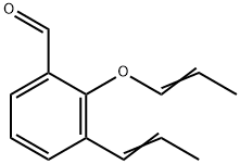 3-(prop-1-en-1-yl)-2-(prop-1-en-1-yloxy)benzaldehyde