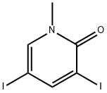 2(1H)-Pyridinone, 3,5-diiodo-1-methyl-