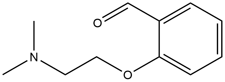 Benzaldehyde, 2-[2-(dimethylamino)ethoxy]-, (E)- (9CI)