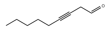 3-Nonyne-1-al Struktur