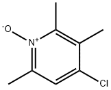 Pyridine, 4-chloro-2,3,6-trimethyl-, 1-oxide Struktur