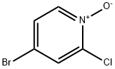 4-Bromo-2-chloropyridine N-oxide Struktur