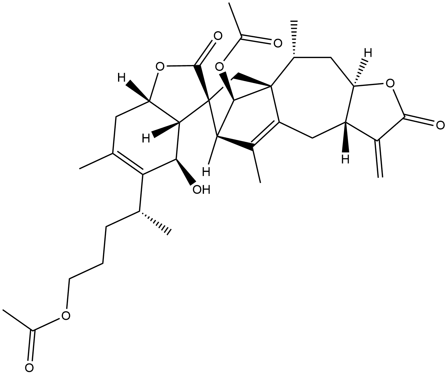 Inulanolide A Struktur