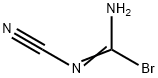 Formamidine, 1-bromo-N'-cyano- (7CI)