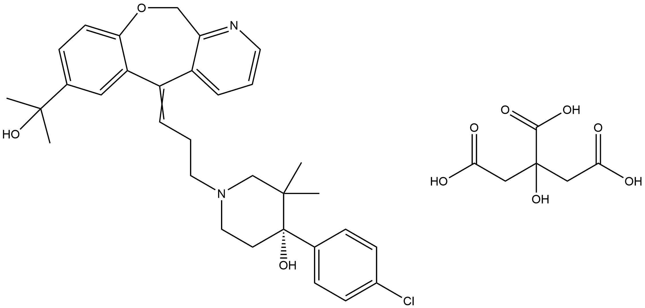 MLN-3897 citrate Struktur